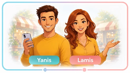 Yanis und Lamis – deine Gesprächspartner
